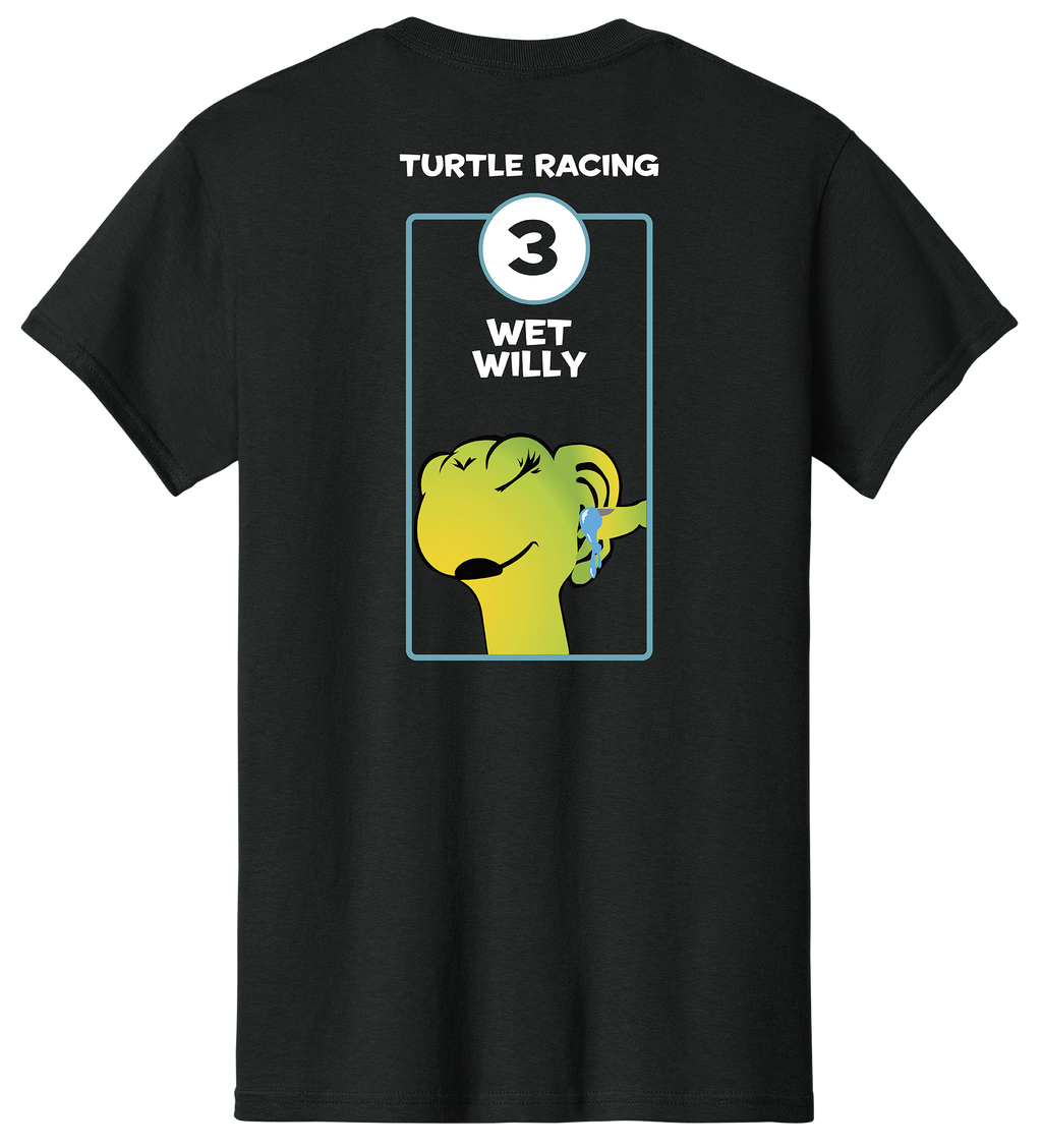 Wet Willey! Turtle Racing Tee