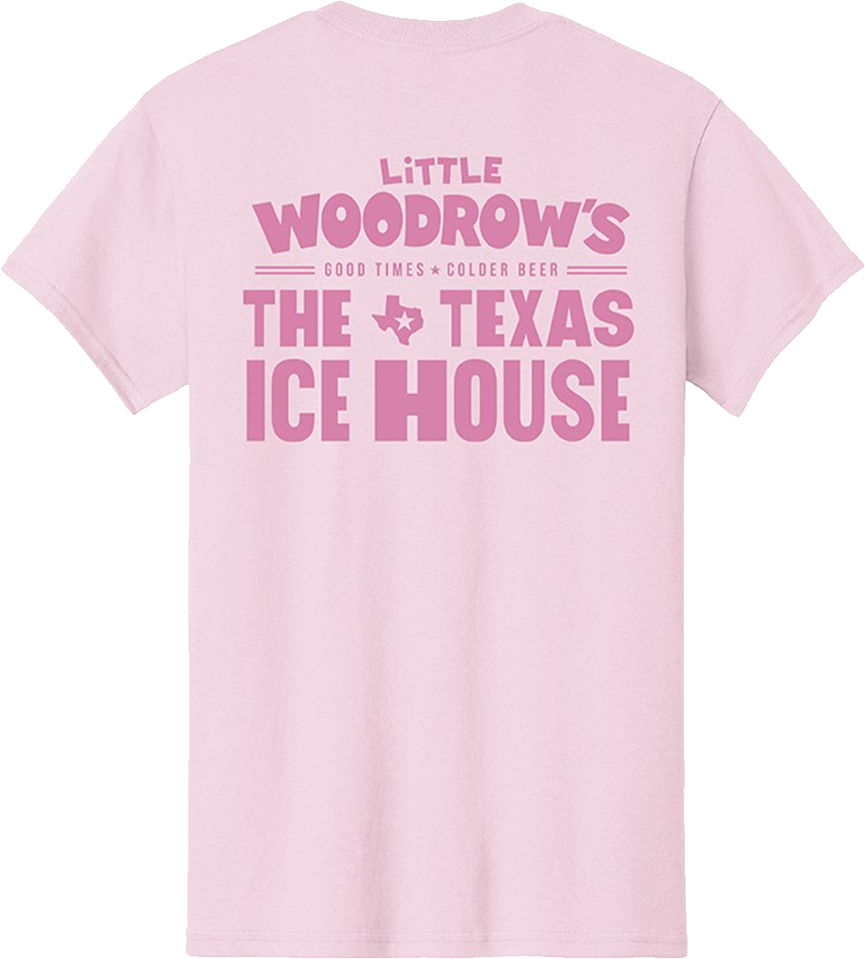 Limited Time Texas Ice House T-shirt benefitting The Rose