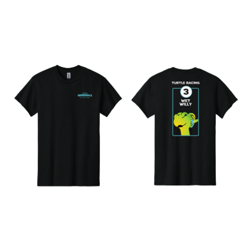 Wet Willey! Turtle Racing Tee